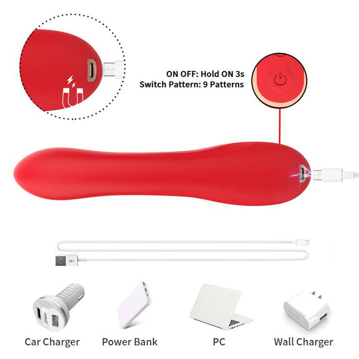 Tickler Rabbit Vibrator Silicone