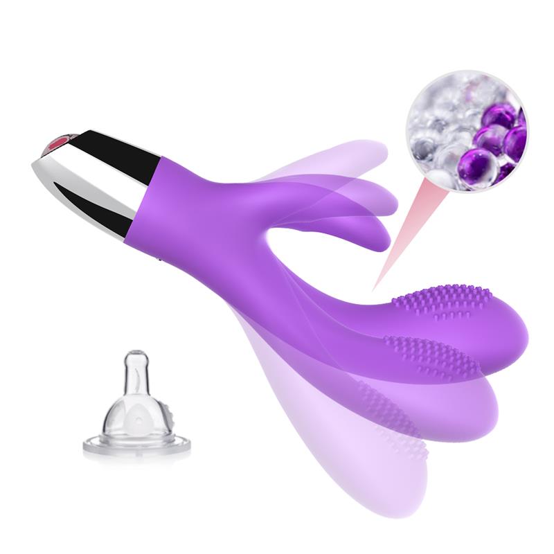 Rabbit Vibrator Flexible Purple