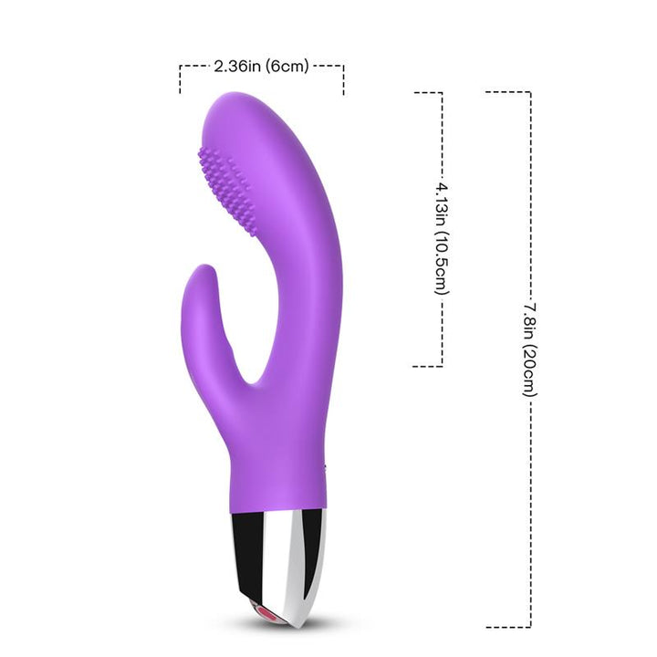 Rabbit Vibrator Flexible Purple