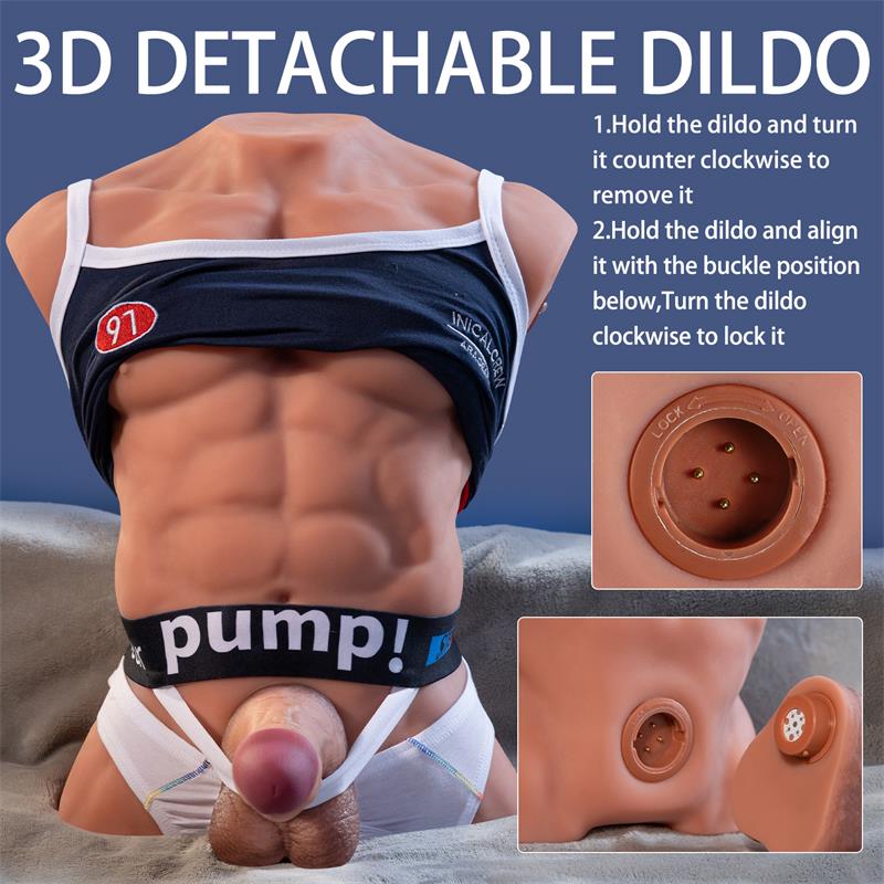 Fitter Torso with Detachable Dildom Thrusting and APP 116 kg
