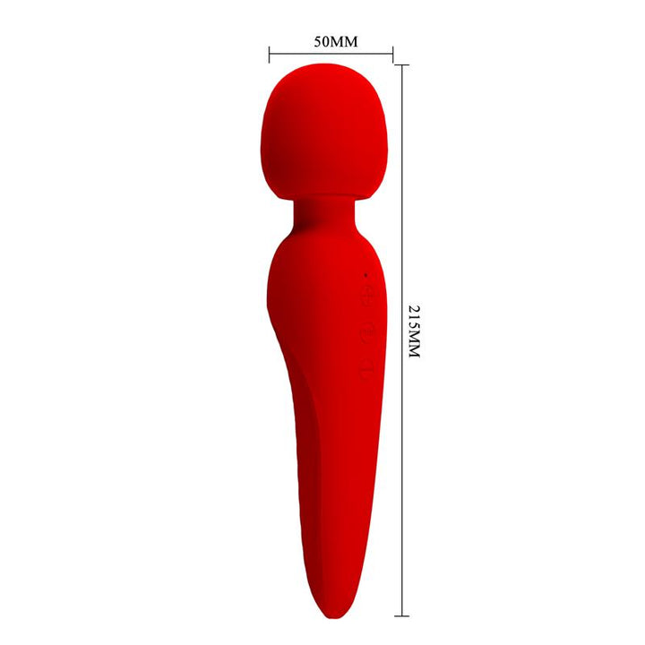 Meredith Massager Wand Red