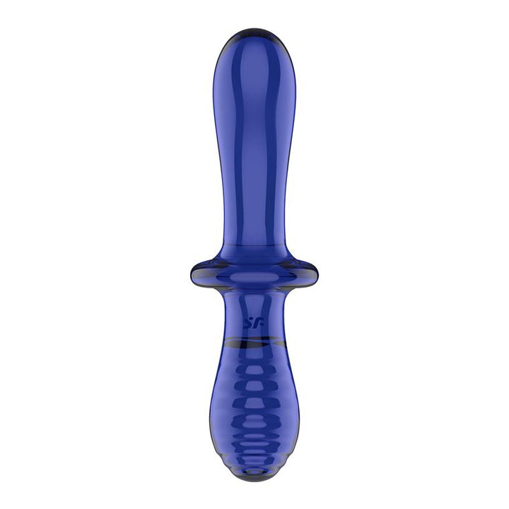 Stiulator Double Crystal Hot and Cold Blue
