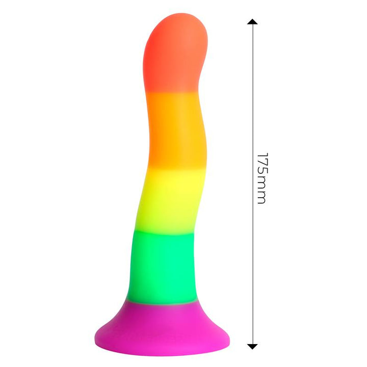 Dildo Rainbow Color LGBT 18 cm