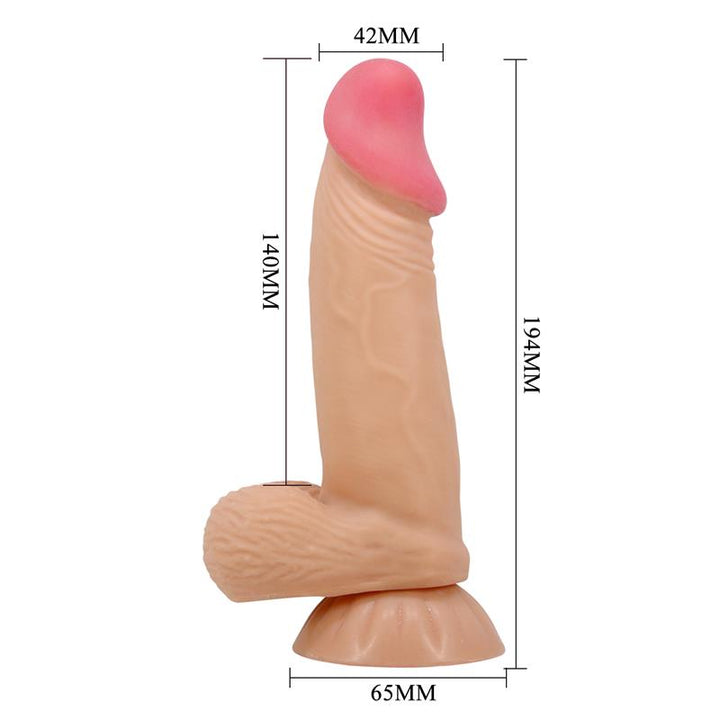 Sliding Skin Realistic Dildo 194 cm