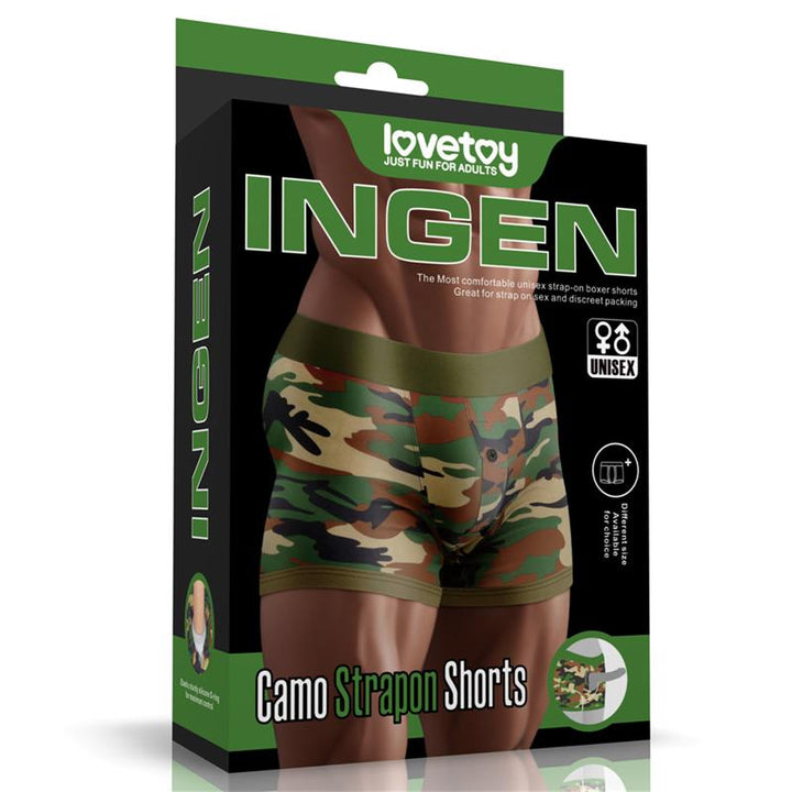 Camo Strapon Shorts 33 37