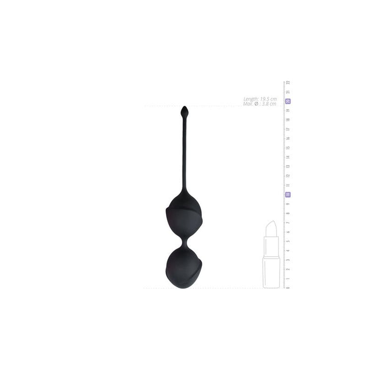 Double Vagina Balls Black