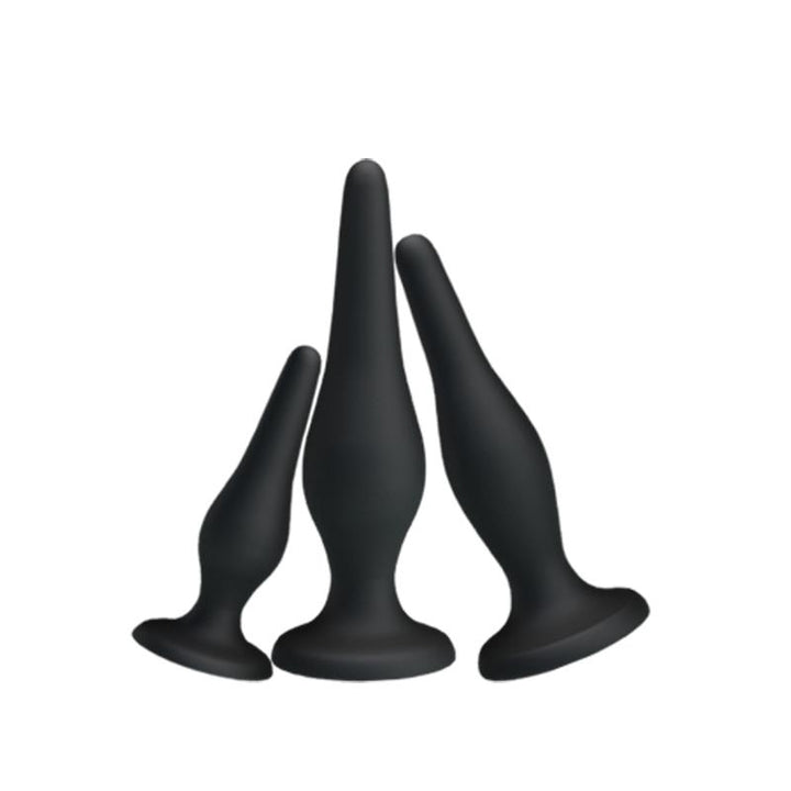 Pack 3 Butt Plug Mini Anal Kit