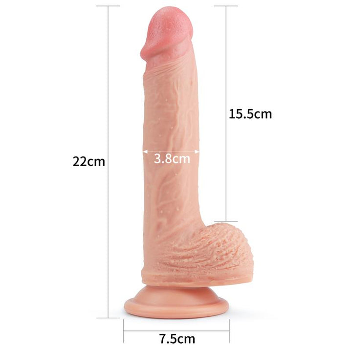 Dildo Nature 85 Liquid Silicone Flesh