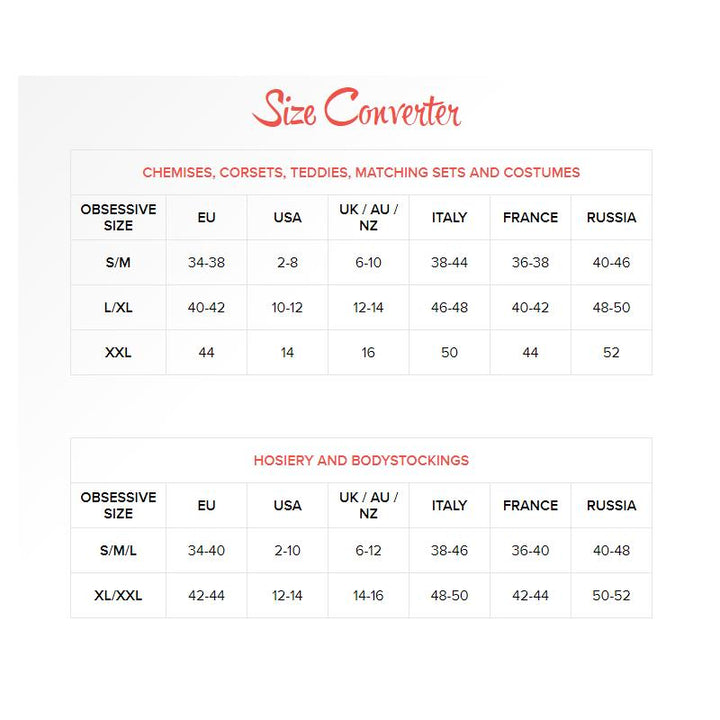 Imperia Chemise and Thong Black