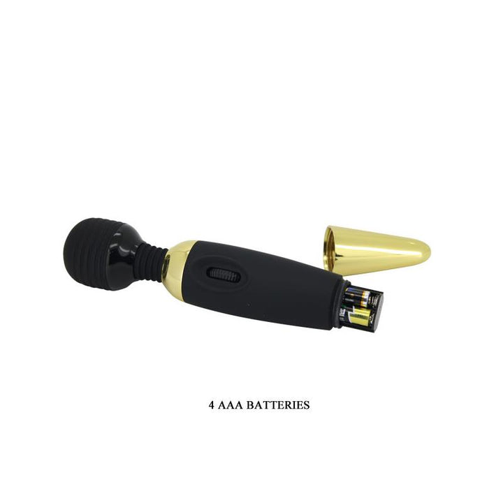 Pretty Love Massager Power Wand Black and Gold