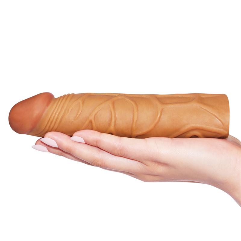 Penis Sleeve Pleasure X Tender Brown