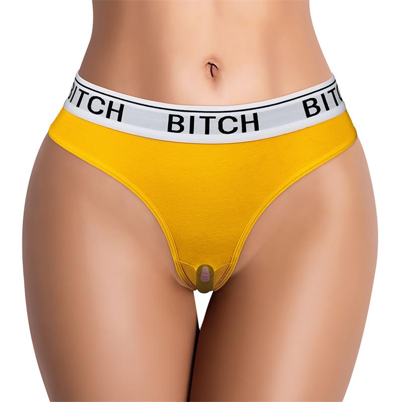 Open Panties with Vibrating Bullet and Remote Control Size L