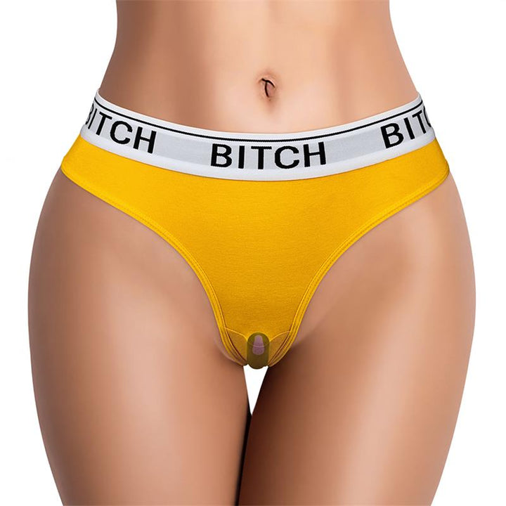 Open Panties with Vibrating Bullet and Remote Control Size L