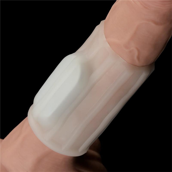 Vibrating Penis Sleeve Ridge Knights