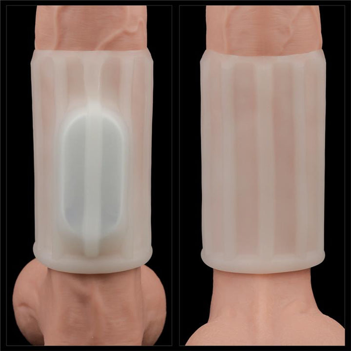 Vibrating Penis Sleeve Ridge Knights