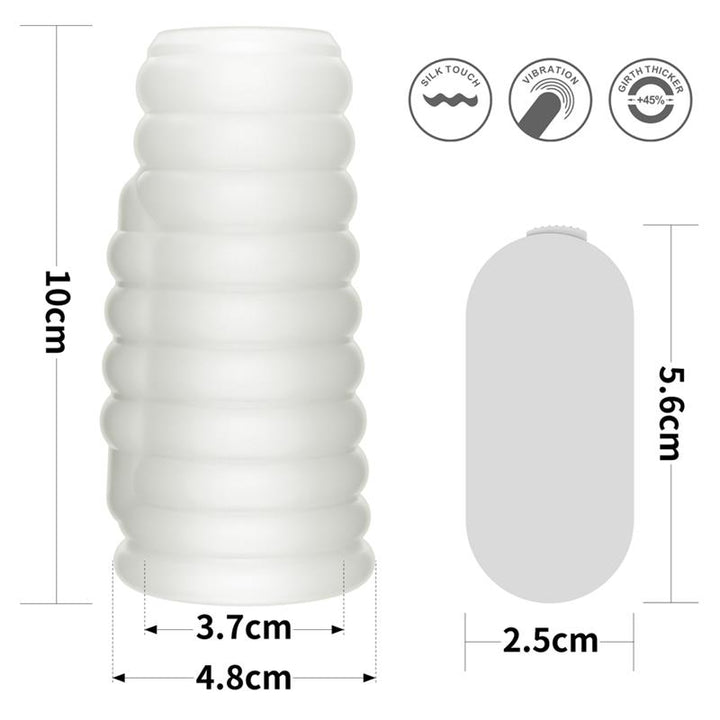 Vibrating Penis Sleeve Wave Knights
