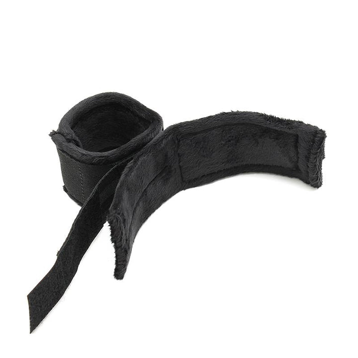 Hand Cuffs with Mask Adjustable Black