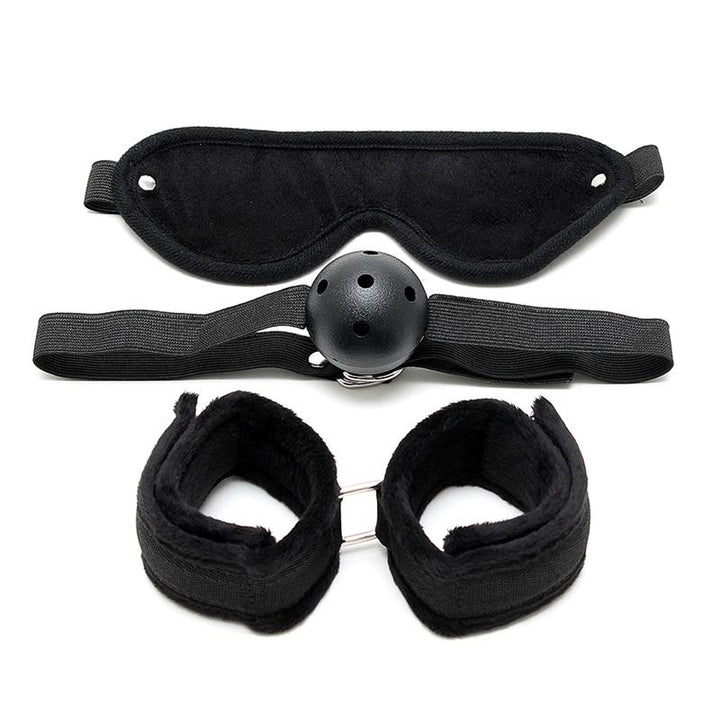 Bondage Set 3 Pieces Black