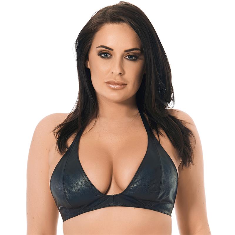 Leather Bra One size