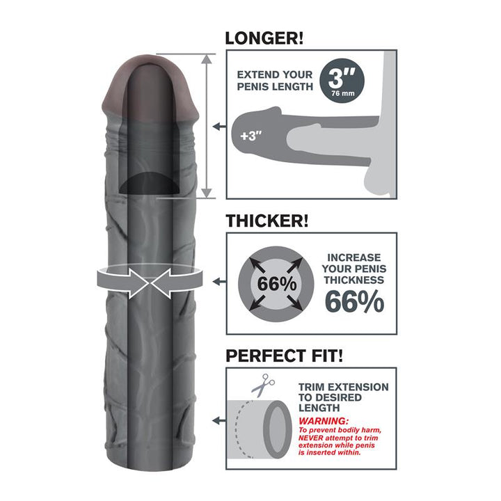 Fantasy X tensions Mega 76 cm Extension Black