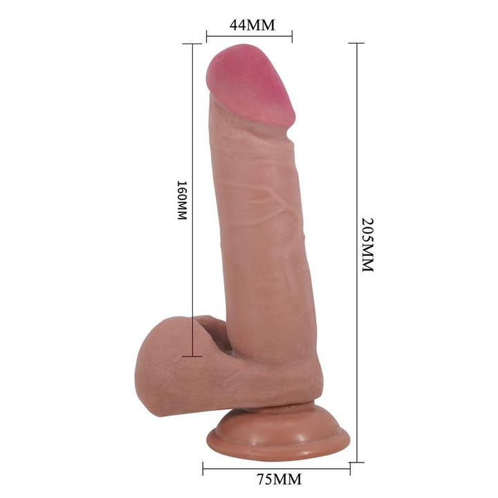 Sliding Skin Dildo 205 cm