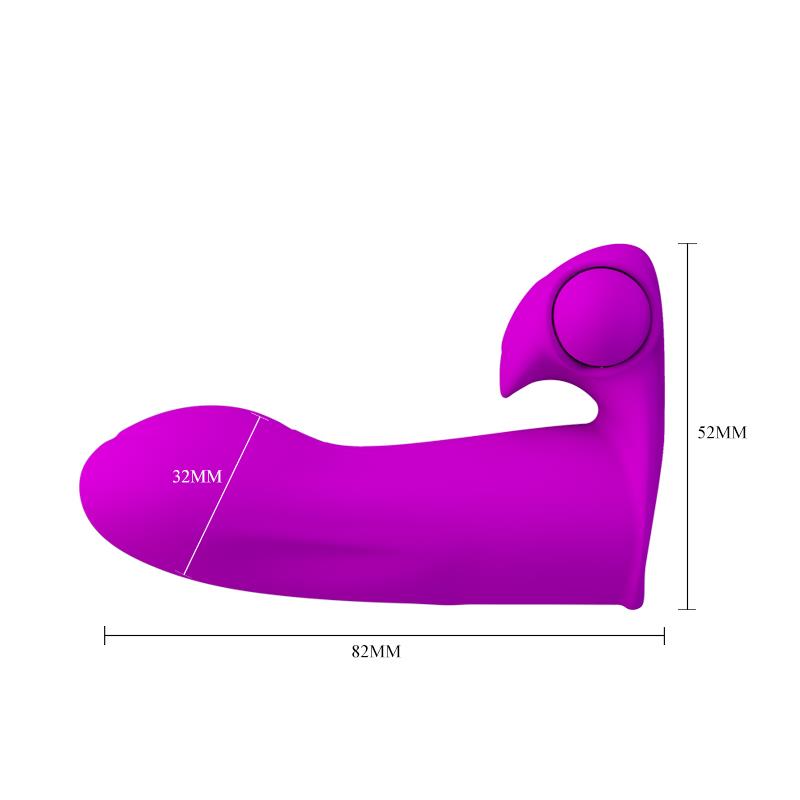 Finger sleeve Stimulator Maxwell Pink