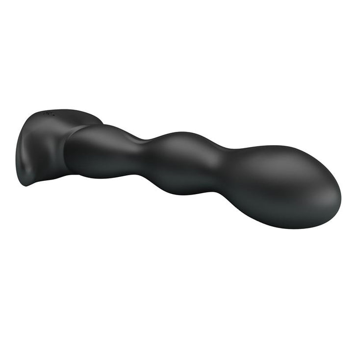 Yale Butt Plug with Vibration Black