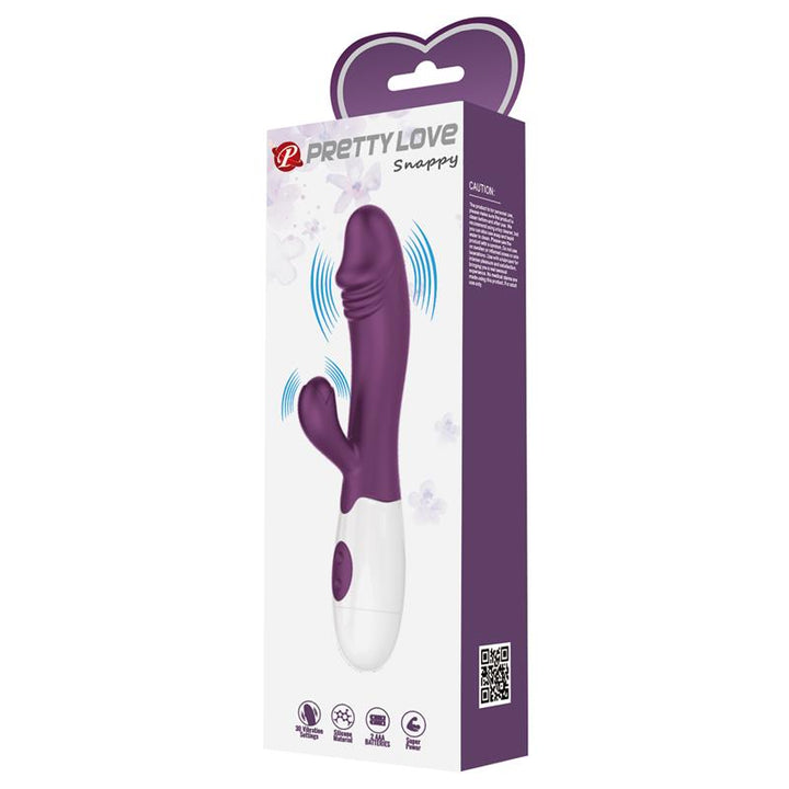 Vibrator Snappy 30 functions Purple