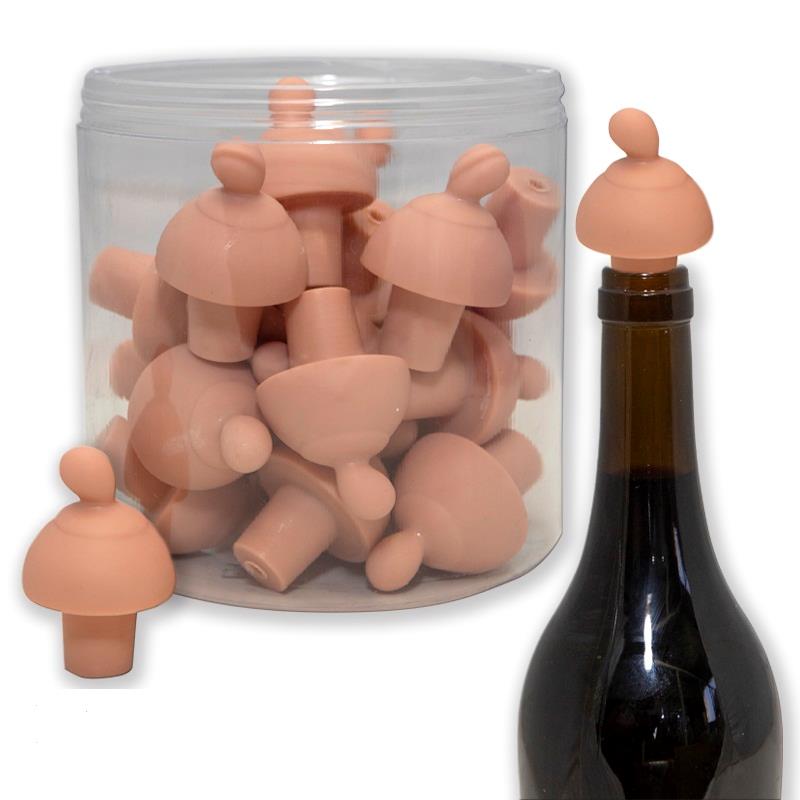 Wine Breast Shaped Bottle Stopper 1 ud