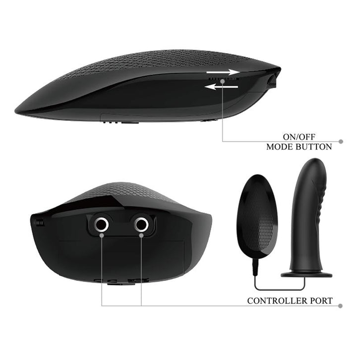 Myron Strap On with Vibrating Dildo 72