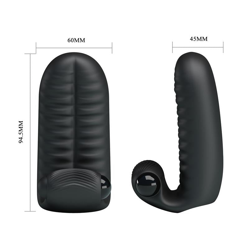 Finger Sleeve with vibration Abbott Black