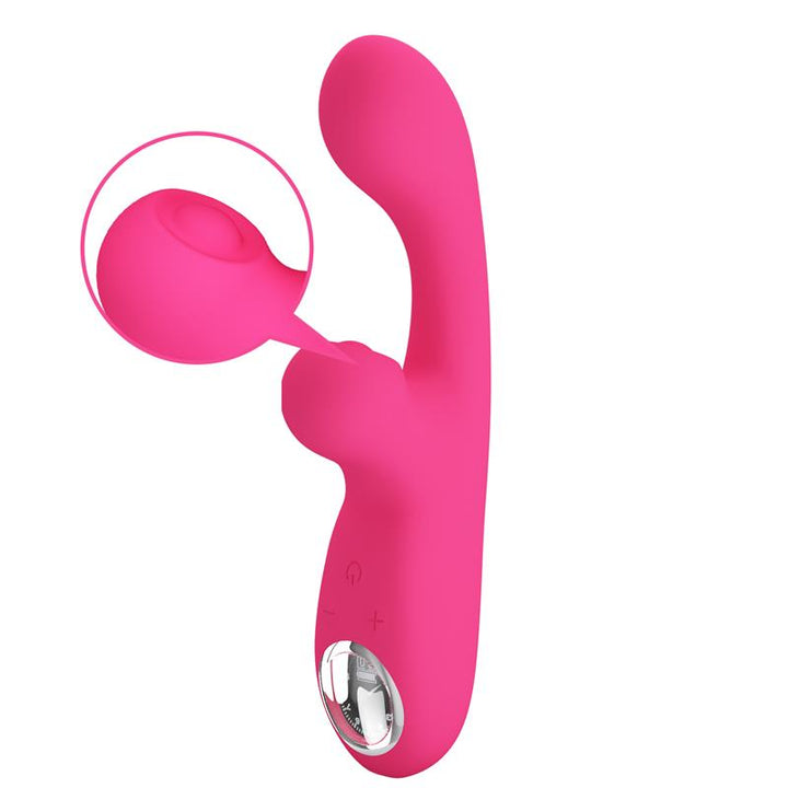 Skylar Bunny Vibrator and Thumping Pink
