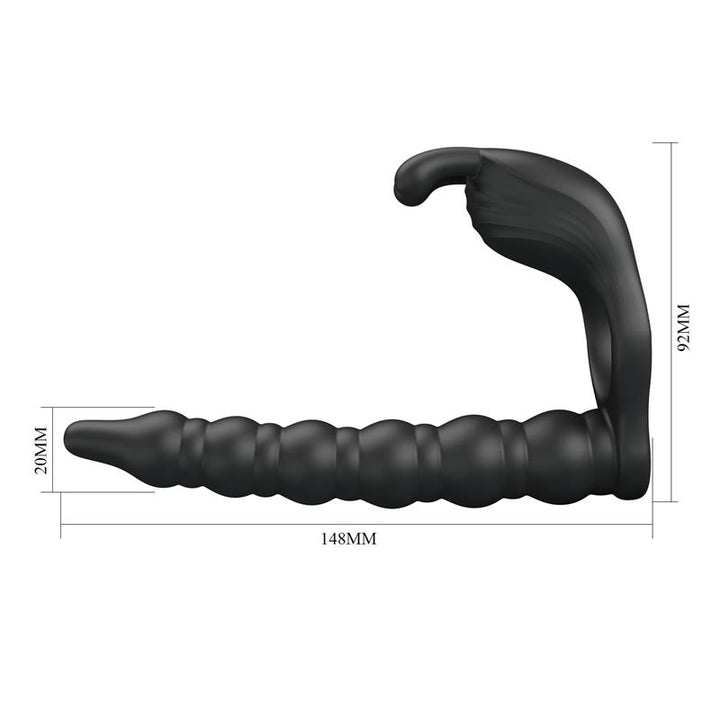 Blackney Cock Ring Vibrator Plug Silicone