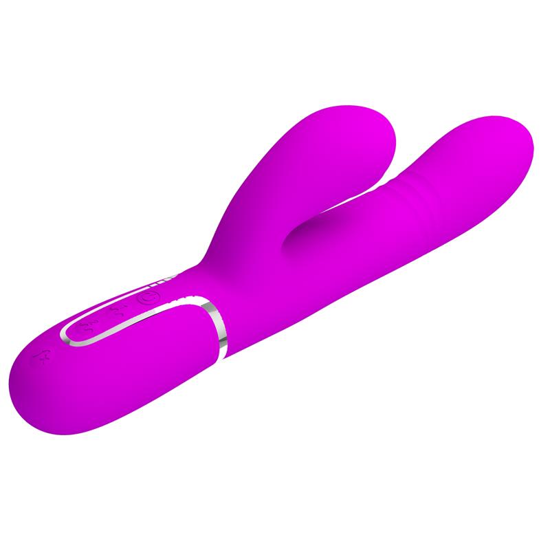 Mariana Vibrator 4 in 1 Silicone Fuchsia