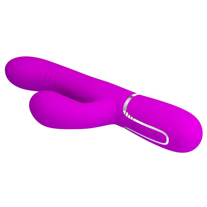Mariana Vibrator 4 in 1 Silicone Fuchsia