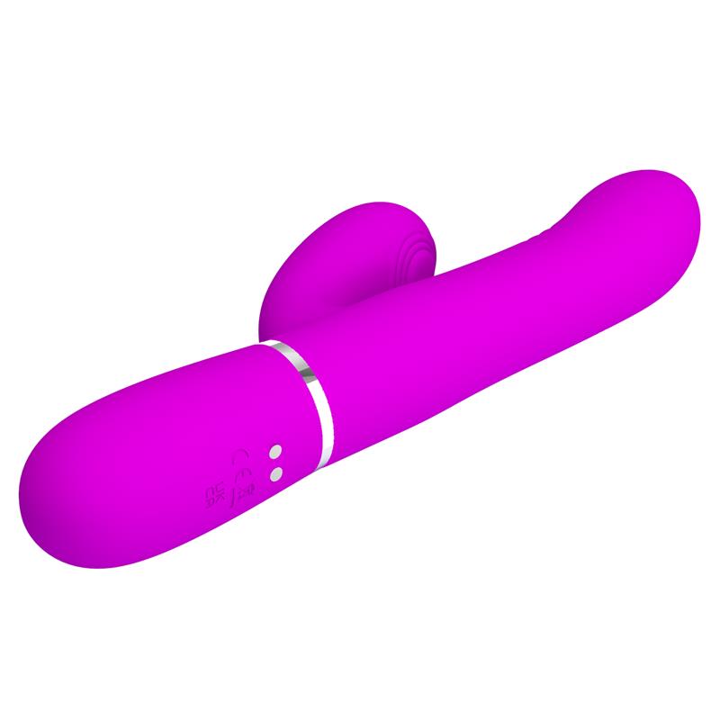Mariana Vibrator 4 in 1 Silicone Fuchsia