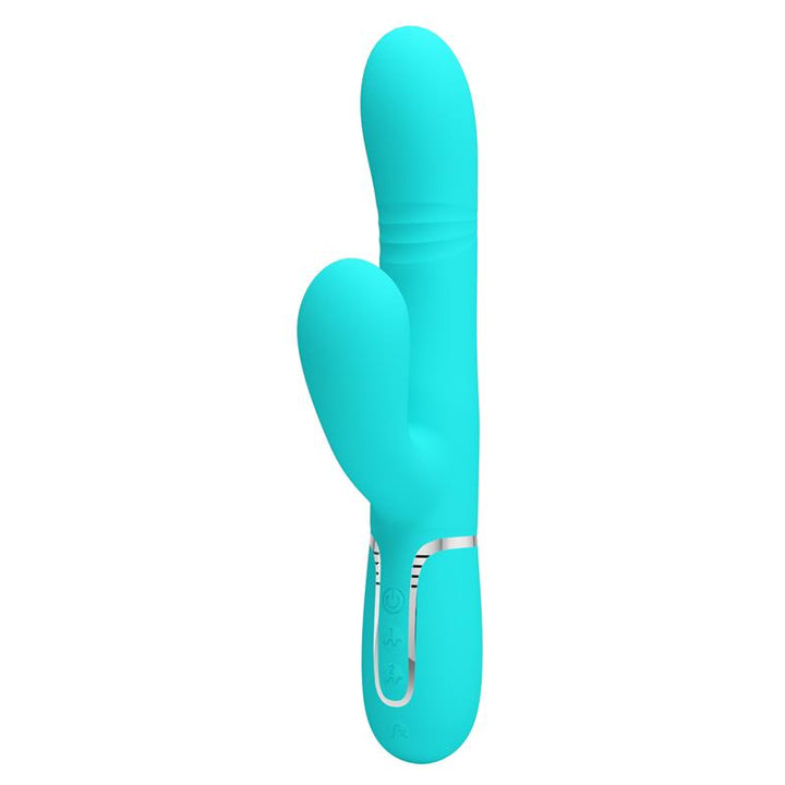Mariana Vibrator 4 in 1 Silicone Turquoise