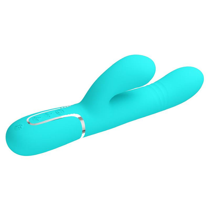 Mariana Vibrator 4 in 1 Silicone Turquoise