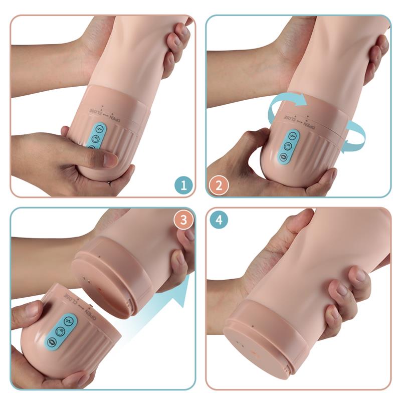 Suctroker V20 VI Sucking Effect and Vibrating Masturbator