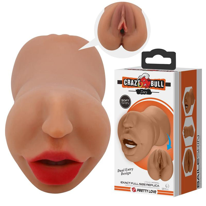 Zoey Masturbator Vagina and Mouth