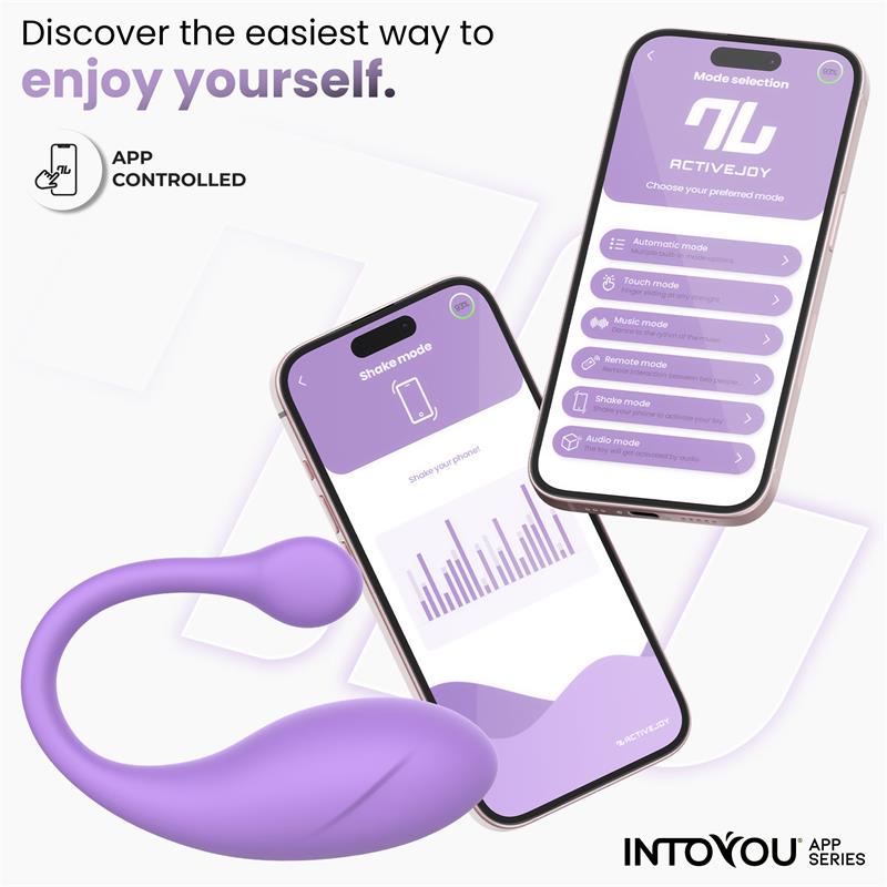 Bulby Egg Vibrator with App Lavander