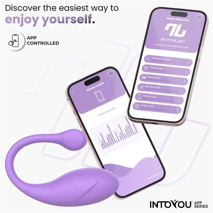 Bulby Egg Vibrator with App Lavander