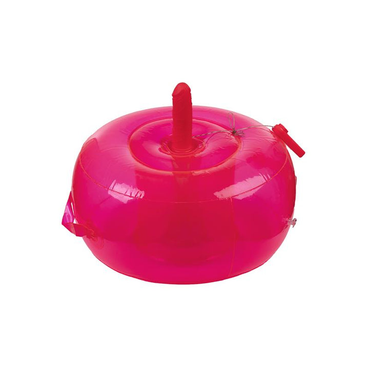 Inflatable Cushion with Vibrating Dildo and Rmote Ding Dong