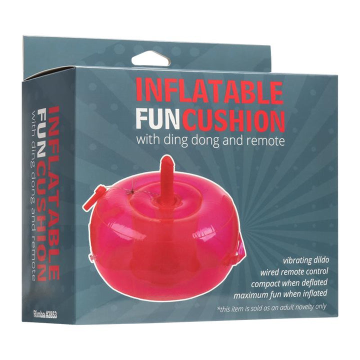 Inflatable Cushion with Vibrating Dildo and Rmote Ding Dong