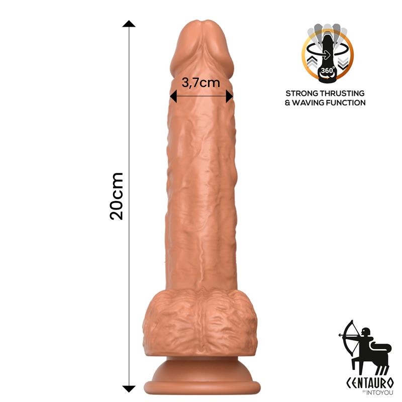 Octavius Dildo with Thrusting 360º Waving and Vibrating 78 20 cm