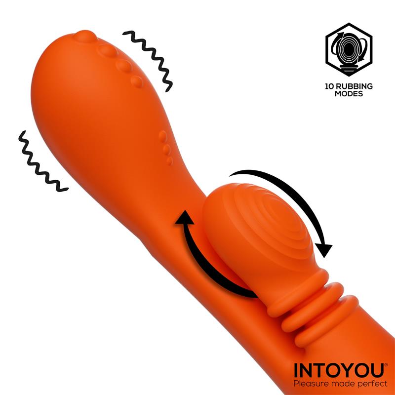 Ethan Vibrator 360º G spot Massage with Multifunction Caps
