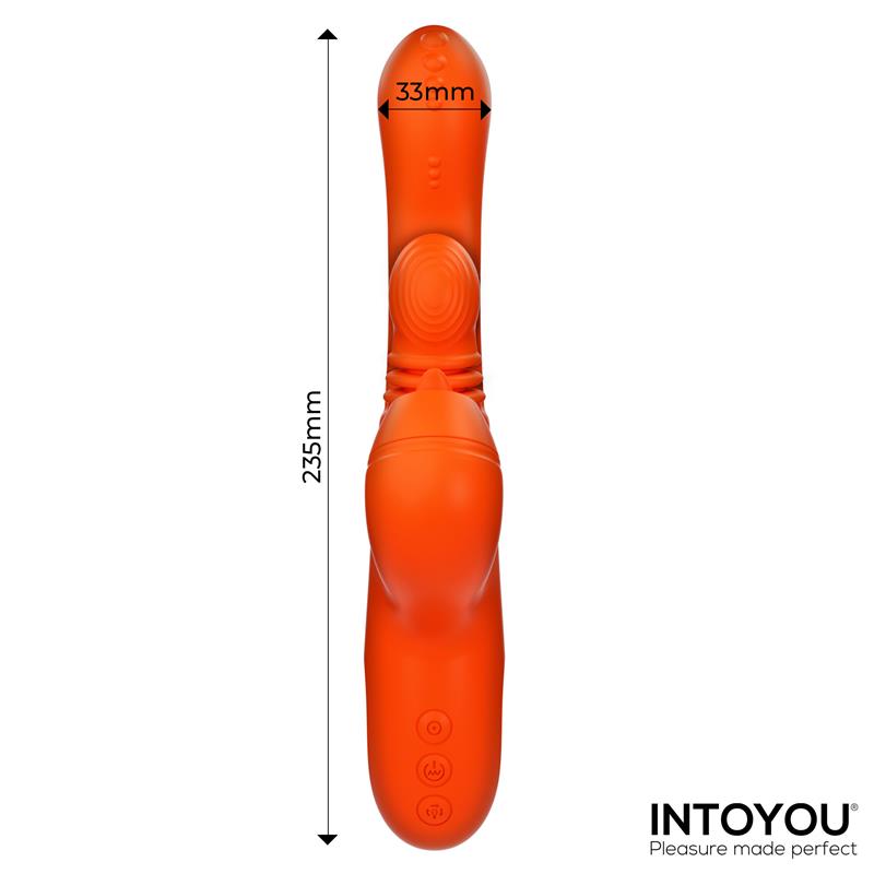Ethan Vibrator 360º G spot Massage with Multifunction Caps