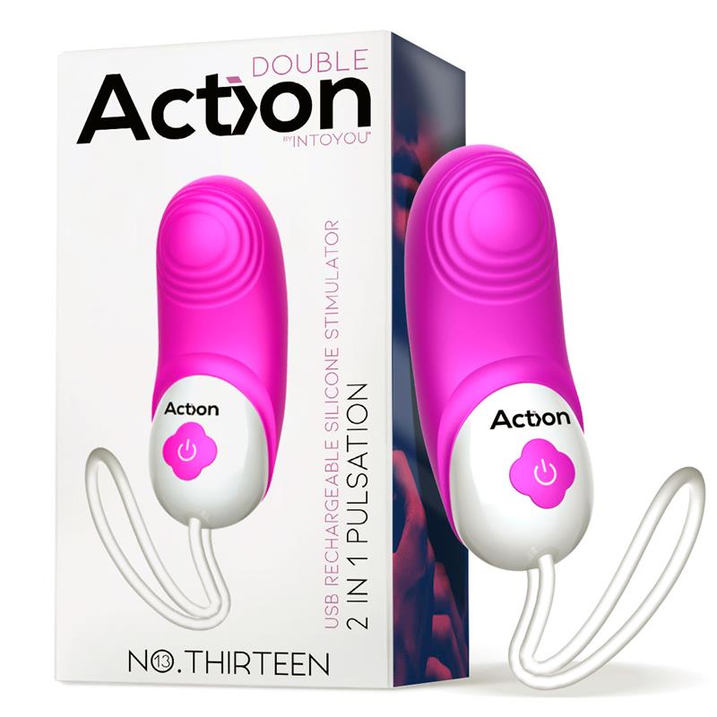 No Thirteen Stimulator 2 in 1 Vibration and Pulsation