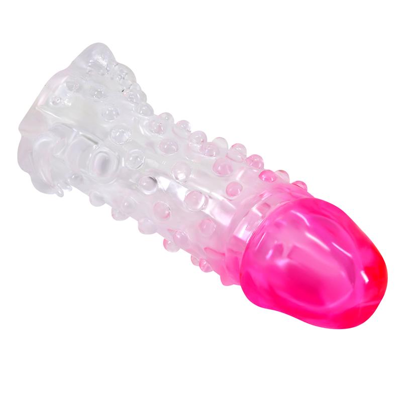 Wildford Penis Sleeve Pink and Clear