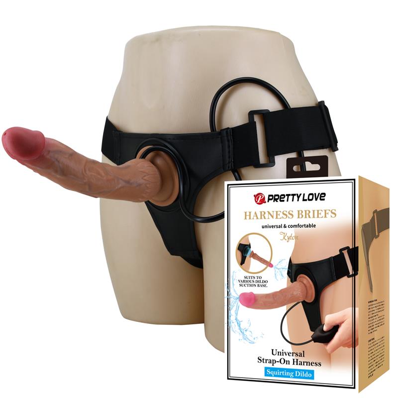 Kyton Strap On with Squirting Dildo
